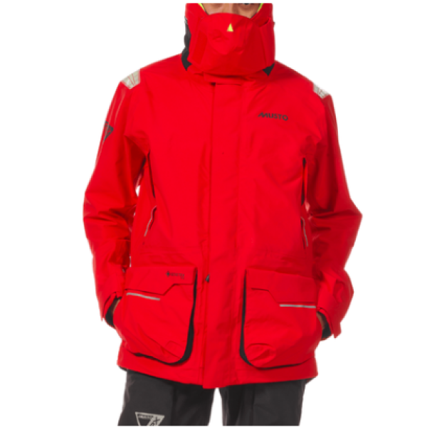 ЯКЕ MPX GORE-TEX® OFFSHORE MUSTO червено